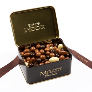  土耳其梦乐帝坚果巧克力豆MELODI 300G多种混合口味礼盒