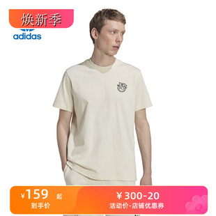 Adidas/阿迪达斯 男女同款三叶草短袖运动潮流上衣休闲T恤 HL9240