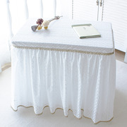 蕾丝纱桌布罩防尘罩茶几盖布，钢琴罩婚庆桌布套可定制简约美式