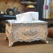 欧式纸巾盒餐巾抽纸筒创意，简约个性酒店家居客，餐厅茶几装饰用品