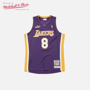 Mitchell&Ness NBA黑曼巴科比00年全明星8号球衣AU复古篮球服背心