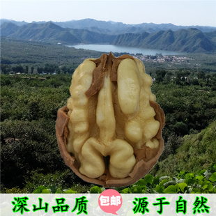 北京2023新鲜薄皮去青皮，干核桃无漂白新货山核桃孕妇原味核桃现剥