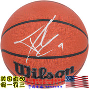 美国 马刺队 托尼 帕克 亲笔签名 Fanatics认证 亲签篮球