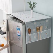 冰箱顶盖布防尘罩滚筒，洗衣机罩防灰尘，布微波炉单双开门冰箱罩
