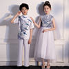 儿童中国风演出服六一合唱团诗歌朗诵国学服古筝比赛表演礼服
