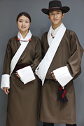 藏服情侣藏装女藏袍，男装婚礼装夏季结婚照服装不丹服西藏服袍