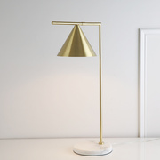 全铜台灯北欧简约现代金色创意个性时尚客厅书房卧室护眼床头灯