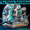 中国积木飞翔的荷兰人号加勒比一米长巨大型海盗船拼装玩具66037