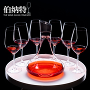泰国进口无铅水晶玻璃欧式红酒杯，大号高脚葡萄酒杯，醒酒器家用套装