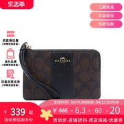 COACH 蔻驰 Corner Zip Wristlet 女士手拎钱包零钱包卡包手机包