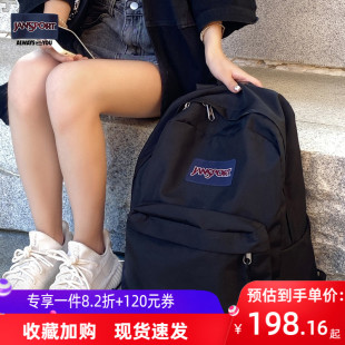 jansport23年男女泰奶绿橄榄绿学生书包电脑包双肩背包