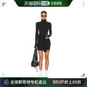 香港直邮潮奢 splits59 女士 Jackson 罗纹高领连衣裙 H5002