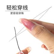 3根7cm10cm11cm穿线针串珠引线，器diy手工，穿珠针超细手珠项链佛珠