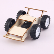 惯性小车diy科技小制作手工，惯性回力滑行玩具模型材料