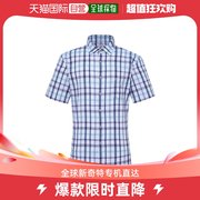 韩国直邮renoma 衬衫 (乐天百货店)PL CUCKER 模块 格纹 短袖子
