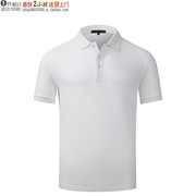 全棉夏季男女情侣polo衫定制印个性图案YHC-99819短袖T恤白色