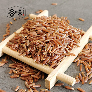 红米250g半斤农家红大米饭五谷杂粮，米红糙米粗粮食血稻米红香米