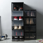 大号透明塑料鞋盒 球鞋鞋柜 运动鞋塑料盒 加厚鞋子收纳盒