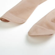 速发8双耐尔天鹅绒短丝袜女夏季黑色防勾丝超薄透明肤色耐磨