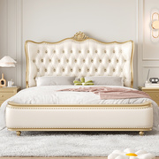 实木床主卧大床大气，美式轻奢欧式床，1.8米双人2米x2米法式