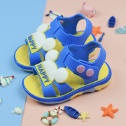 儿童凉鞋男童夏季海边踩水塑料防滑软底小童，1-2岁婴儿宝宝学步鞋
