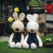 砂糖兔公仔 可爱小兔子毛绒玩具 穿裙子的小兔子乖乖 布娃娃 礼物