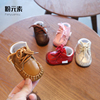 2023春秋新生儿宝宝鞋子0-1岁软底，女婴儿小皮鞋，秋季男小童学步鞋