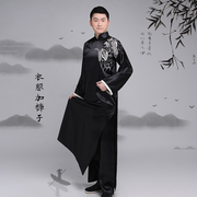 相声服装 民国风长袍 长衫大褂 经典中国风中式马褂演出服男