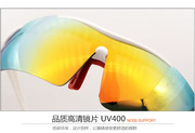 0089户外眼镜高清骑行钓鱼徒步近视，太阳运动风，pc盒装单眼镜(单眼镜)