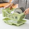 厨房餐具置物架碗架收纳架多功能家用塑料碗筷篮筐可沥水简约小型