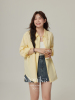 摩妮卡大码女装韩版设计感防晒长袖衬衫夏胖mm宽松显瘦高级感