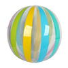 儿童早教户外玩具沙滩球大号彩色充气球游泳水上玩具水球塑料节日