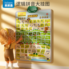 汉语拼音拼读训练有声早教挂图