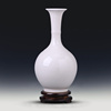 景德镇陶瓷器白色花瓶摆件客厅插花现代简约酒柜家居装饰品工艺品