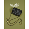 Auudre高级感链条包质感菱格斜挎小包包女2023百搭通勤单肩包