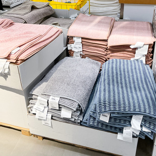 IKEA宜家 托夫波 浴室地垫地毯卫生间门垫超强吸水厕所毛垫40×60