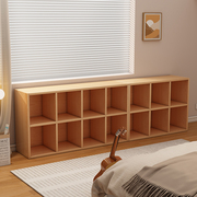 书架落地储物架子简易实木色货架儿童收纳柜家用多层书柜置物架子