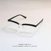 汤姆哈迪同款眼镜商务眉线框超轻近视眼镜架男款可配近视防蓝光