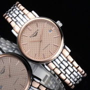 防水品牌男士手表全自动机械瑞士商务精钢女士日历国产腕表