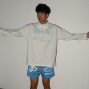 MOVALL原创卫衣运动篮球美式立领半拉链长袖外套设计感潮牌男秋季