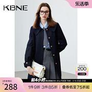 风衣外套女款英伦风kbne2023春秋今年流行法式小个子大衣