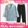 中式复古旗袍，清新碎花，舒适透气