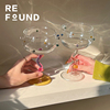 ReFound原创专利款彩色糖豆玻璃高脚杯创意鸡尾酒杯冰激凌甜品杯