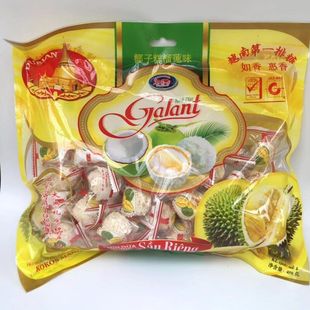 正宗越南排糖450g进口零食特产小吃椰蓉花生酥榴莲味如香惠香排糖