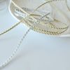 日本龙骨丝线金色银色织带蕾丝diy娃，衣花边辅料制衣材料宽3mm