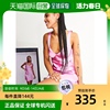 香港直邮潮奢asos女士bias设计缎面，迷你粉色吊带连衣裙