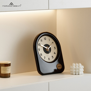 屋准客厅创意座钟简约装饰摆件卧室床头桌面时钟，摆件家用个性钟表