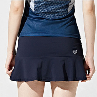 韩国羽毛球服女粉红色短裤网球，乒乓球跑步运动白短裙(白短裙)速干