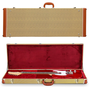籁琶电吉他琴盒专业级tlst170火焰通用型，防水防震吉它皮箱包
