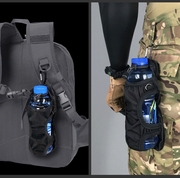 户外折叠水壶包便携水杯套水壶袋矿泉水瓶挂包可挂于腰间背包